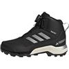 adidas Unisex - Bambini e ragazzi Terrex Winter Mid Boa Rain.Rdy Hiking Shoes, Core Black / Silver / Core Black, 29 EU