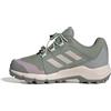 adidas Unisex - Bambini Terrex Gore-Tex Hiking Shoes Kids, Silver Green/Linen Green/Preloved Fig, 37 1/3 EU