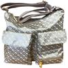 Gherardini BORSA DONNA SACCA DA SPALLA TASCHE Esterne TRACOLLA REGOLABILE 0332 (CRETA)