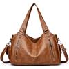 AINUOEY Donna Borse a Mano Borsa a Spalla Elegante Grandi Firmate Marca Tracolla Antifurto PU pelle 79289 1 pz Giallo Arancio