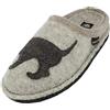 HAFLINGER Flair Pantofole Bassotto in lana cerata per cani stonewashed, taglia 42