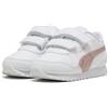 PUMA Sneakers ST Runner v4 Glitter per Bambini 24, White Copper Rose Mauve Metallic Pink
