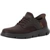 Skechers Garza Fontaine StivalettoUomo | Casual, Slip-in, Memory Foam raffreddata ad aria, Goga Mat Arch, Classic Fit