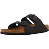 Birkenstock Arizona Pelle oliata da Uomo Narrow