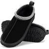 Mishansha Pantofole Donna Invernali Ciabatte Pelose Inverno Scarpe Casa Slippers Caldo Comode Antiscivolo Pantofola per Interni Esterni Nero 43