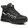 ZZR Scarpe Antinfortunistiche ESD S1P da Uomo Donna Sportive Scarpe da Lavoro Alta Gamba Traspiranti Stivaletto Scarpe Sicurezza con Punta in Acciaio Comode Leggere Scarpe Protettive