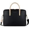 bugatti Ella Borsa business 15, cartella in similpelle con scomparto per laptop