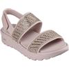 Skechers Foamies da donna: Arch Fit Footsteps-Enchant Slingback Sandali, Rosa, 36 EU