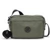 Kipling ABANU M Tracolla media, Green Moss (Verde)