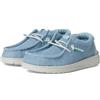 HEYDUDE Hey Dude Wally Stretch Sox Mocassini per bambini piccoli e grandi, Blu Nuvola Blu Alba, 31 EU