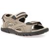Geox Uomo Sandal Strada D, Sandali Uomo, Beige Blu Sand Navy, 40 EU