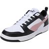 PUMA Sneaker Basse Rebound V6 38, White Future Pink Black