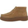 Clarks Torhill Moss Womens Light Tan Nubuck, 5.5
