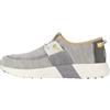 HEYDUDE Sirocco M Sport Mode Uomo Grigio Chiaro/Bianco Taglia 12 | Scarpe da Uomo | Scarpe da Ginnastica da Uomo Senza Lacci | Comode e Leggere