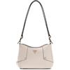 GUESS borsa a tracolla Darcy Convertible Shoulder Bag Stone avorio