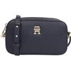Tommy Hilfiger Donna Borsa a Tracolla Emblem Camera Bag Piccola, Blu (Space Blue), Taglia Unica