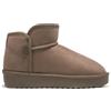 D.Franklin Stivali Australiani da Donna Nordic Low Basic in Marrone Crema - Stivali da Donna - Moda Casual - Taglia (41) - Modello nordic-low-basic