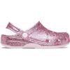 Crocs Classic Chunky Glitter Clog K, Pink Milk, 3 UK, Latte Rosa, 34/35 EU