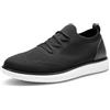 Bruno Marc Scarpe Oxford Uomo in Maglia Elasticizzata | Colletto elastico e suola MD offrono calzata facile e agilità per ogni occasione