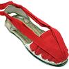 Espardenya.cat Espadrillas Espardenyes Design Sette Vene in Colori Tradizionali Nero, Rosso e Blu in Suola Mista