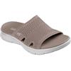 Skechers Women's GO WALK FLEX SANDAL IMPRESSED Sandals/Thong Sandals, Tortora, 40 EU