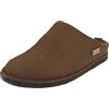 HAFLINGER Pantofole Unisex Adulto Flair Soft 311010, Numero:39 EU, Colore:Marrone