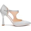 Nero Giardini E512221DE Décolleté Donna in Materiale Tecnico - Argento 40 EU
