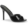 Pleaser CLASSIQUE-01, Sandali con Tacco Donna, Nero (Schwarz (Blk Pat)), 35 EU