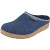 HAFLINGER Pantofole Unisex Adulto Grizzly Franzl 711001, Numero:41 EU, Colore:Blu