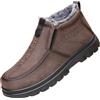 Generico scarpe da uomo invernali Stivali Da Neve Uomo Classic Impermeabili Stivaletti Elastico Comodi Ed Eleganti Stivali Invernali Caldo Foderata Caldo Antiscivolo scarpe invernale