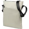 Tucano, Gommo Shoulder Bag, Borsa a Tracolla Uomo Donna in Materiale Gommato, Borsa Compatta e Slim con Sistema Anti-Radiazioni, Tracolla Regolabile e Tasca Esterna, Grigio