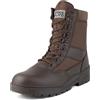 Savage Island Stivali Militari Color Marrone in Pelle