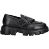 Moschino Scarpe Love Mocassino Donna in Pelle Nero D26MO04 JA10155G1NIAX000