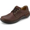 Clarks Nature Three Mens Mahogany Leather, 8