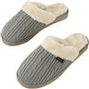 PRO 11 WELLBEING WellBeing Pro, Pantofole donna Grigio Grey, Grigio (Grey), 37 EU