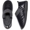 Git-up Pantofole da Uomo in Memory Foam Foderate, Scarpe da Casa Calde Lavorate a Maglia con Inserti Elastici per Interni/Esterni e Sole in Gomma Antiscivolo
