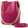 Superflybags Donna Borsa a Secchiello in vera Pelle Modello KIM 24x20x14made in Italy