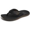 Reef Santa Ana, infradito da uomo, Nero, 42 EU