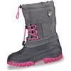CMP KIDS AHTO WP SNOW BOOTS, Stivali da Neve Unisex - Bambini e ragazzi, Asphalt, 25 EU