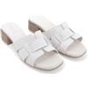 Melluso Ciabatta Donna in camoscio Crema k56075q 41