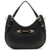 GUESS Borsa a tracolla Lefia Small Donna, Nero, Taglia unica