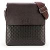 DAYISS Borsa a Tracolla da Uomo in Similpelle PU (Marrone)