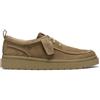 Clarks Polden Moc Mens Dark Sand Suede, 9