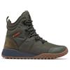 Columbia Fairbanks Omni-Heat, Stivali da Neve Uomo, Deep Olive/Desert Sun , 40 EU