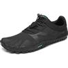 SAGUARO Scarpe Barefoot Minimaliste Uomo Donna Traspiranti Scarpe da Scogli Comode Leggere Scarpette Multisport per Trekking Trail Running Sport Acquatici Palestra, Nero 48 EU