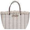 Saint Barth Mc2 Donna Borsa A Spalla CBF0001 Cotone Beige Taglia Unica
