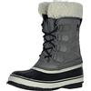 Sorel Winter Carnival Boot WP, Stivali da Neve Impermeabili, Donna, Quarry/Black 2023/2024, 37 EU
