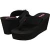 Rocket Dog Diver, Infradito Donna, Nero, 38 EU
