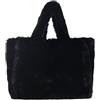 Ulisty Borsa da donna in peluche grande per autunno inverno