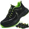 ISOOUS Scarpe Antinfortunistiche Uomo Donna Antiscivolo Leggere | Scarpe da Lavoro Traspiranti Con Punta in Acciaio Scarpe da Cantiere Antiscivolo,Resistente agli Spruzzi d'Acqua
